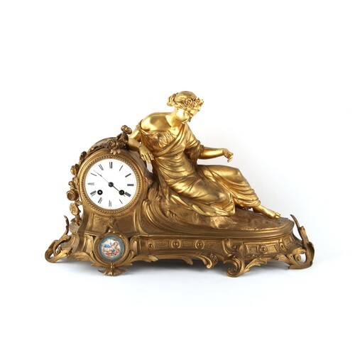 Property of a lady - a late 19th century French ormolu figur...