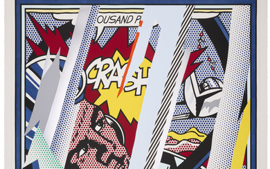 ROY LICHTENSTEIN (1923-1997) Reflections on Crash, from Reflections Series