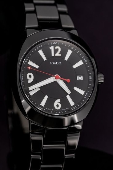 Rado - Watch D-Star Plasma Black Ceramic 42mm "NO RESERVE PRICE" - R15517152 - Men - BRAND NEW