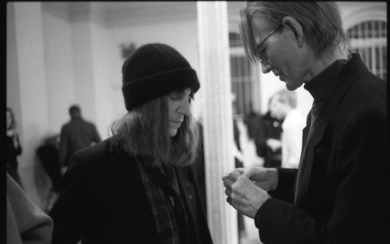 Robin Graubard Patti Smith and Jim Carroll, 2006