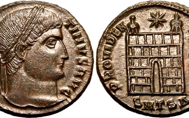 Roman Empire Constantine I 'the Great' AD 326-328 BI Nummus Extremely Fine; an attractive example