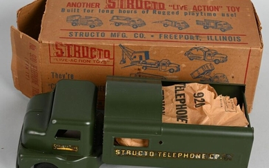 STRUCTO FIX-IT TELEPHONE TRUCK w/ BOX