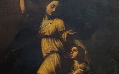 Scuola napoletana, XVII-XVIII secolo - L'angelo custode