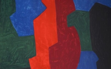 Serge Poliakoff (After) - Untitled, 1975 - Large lithograph