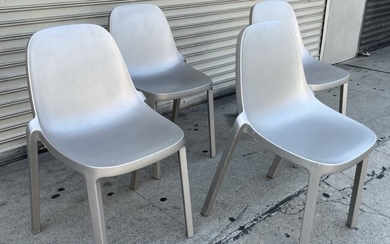 Set of 4 Broom Chairs by Philippe Starck for Emeco