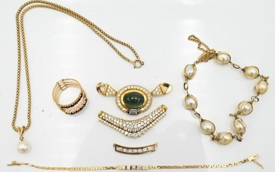 Seven Piece Jewelry Lot