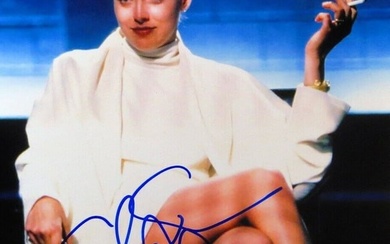 Sharon Stone Signed Autographed 11X14 Photo Basic Instinct Famous Scene