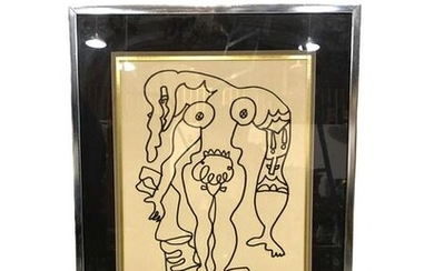 Signed Charles Lapicque (1898-1988) Lithograph on Paper