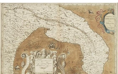 Six hand-coloured maps of Southern Italy, The Black Sea