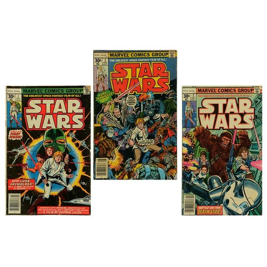 Star Wars Marvel Comics #1-3.
