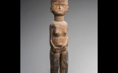 Statue(s) - Wood - Akan Ashanti - Ghana