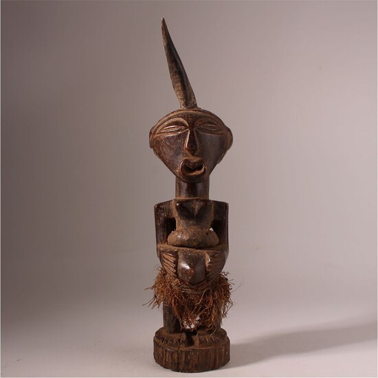 Statue(s) - Wood - Songye - DR Congo
