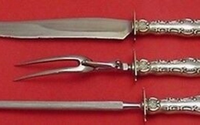Strasbourg by Gorham Sterling Silver Roast Carving Set 3pc HH w/Stainless