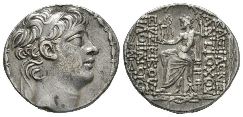 Syria - Antiochos X Eusebus Philopater - Tetradrachm