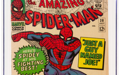 The Amazing Spider-Man #38 (Marvel, 1966) CGC FN- 5.5...