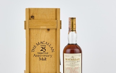 The Macallan 25 Year Old Anniversary Malt 43.0 abv 1962 (1 BT70)