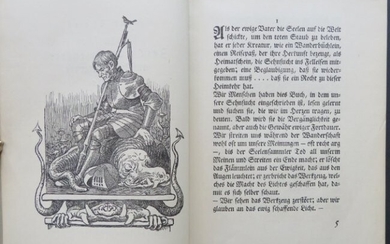 Thoma, The Soul Between Time & Eternity, German 1stEd. 1919 illustrated