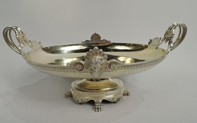 Tiffany Moore Bowl 2576 Antique Classical American Gilt Sterling Silver 1870/5