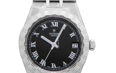 Tudor Royal 28400-0003 - Royal 34mm Steel Case Black Dial