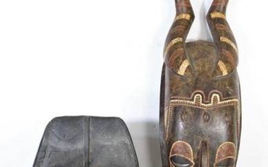 Two African Tribal Wood Carvings