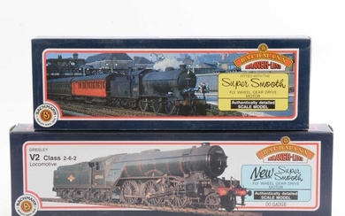 Two Bachmann OO gauge model railway locomotives, 31-850, 31-558
