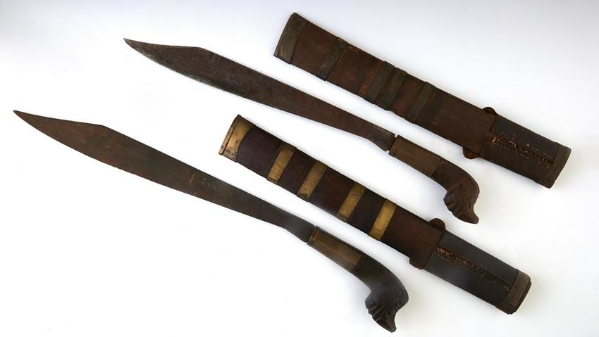 Two Philippine Barong Swords, early 20th c., used by