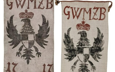 Two hunting rags of Georg Wilhelm Margrave of