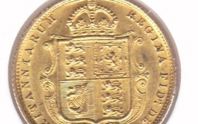 United Kingdom - 1/2 Sovereign 1887 - Gold