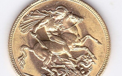 United Kingdom - sovereign 1915 - Gold