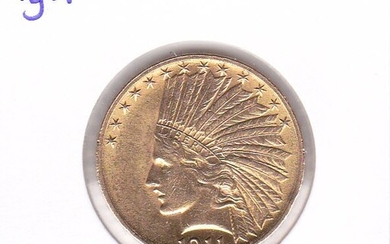 United States - 10 Dollars 1911 Indian Head - Gold