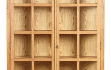 Unknown furniture manufacturer. Display cabinet, light wood