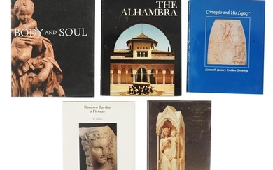 VINTAGE BOOK COLLECTION ON PAINTING AND SCULPTURE