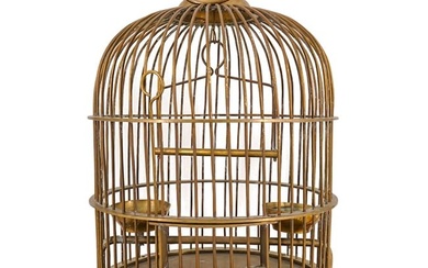 Vintage Metal Birdcage