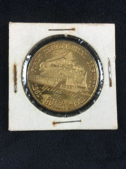 Vintage Souvenir Coin Centennial of First Territorial