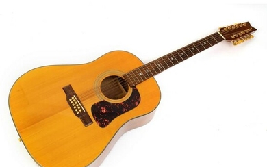 Vintage Washburn D25S 12 String Acoustic Guitar