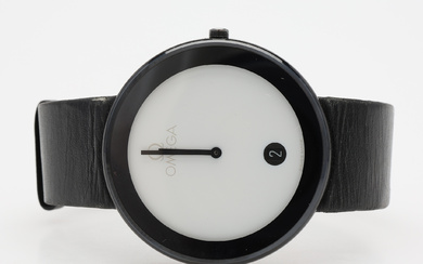 WRISTWATCH, OMEGA, ART COLLECTION 1987, DESIGN BY CAMILLE GRAESER, NUMBERED 104/999, QUARTZ.