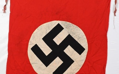 WWII NAZI GERMAN NSDAP FLAG DOUBLE SIDED WW2