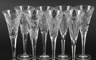 Waterford Crystal Millennium Series Champagne Flutes