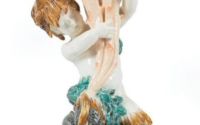 Wedgwood Majolica Figural Centerpiece