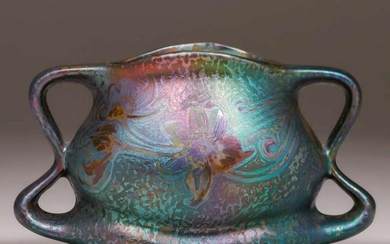 Weller Sicard Two-Handled Vase c1905