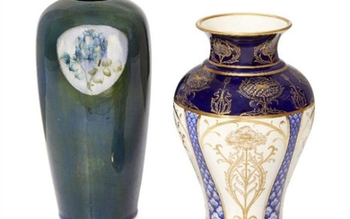 William Moorcroft (1872-1945), a ceramic vase c.1930,...