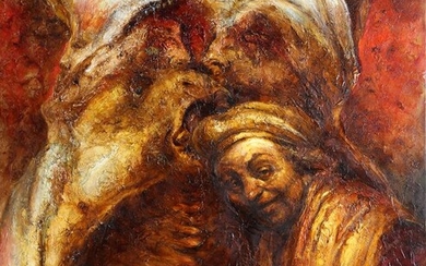 Yuri Yurov, Untitled (After Rembrandt), Oil Painting
