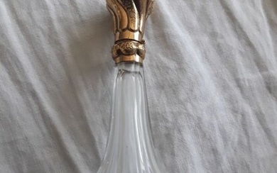 perfume bottle (1) - Glass, Gold