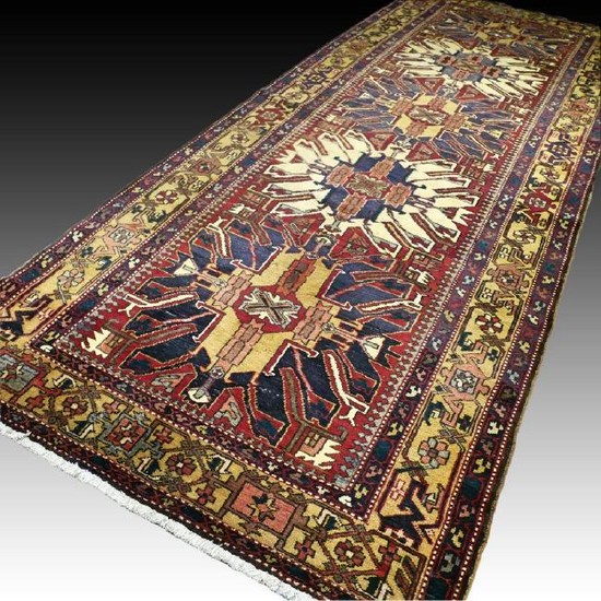 Superb oversized Eagle Kazak rug - 12.8x4.9 - perfect