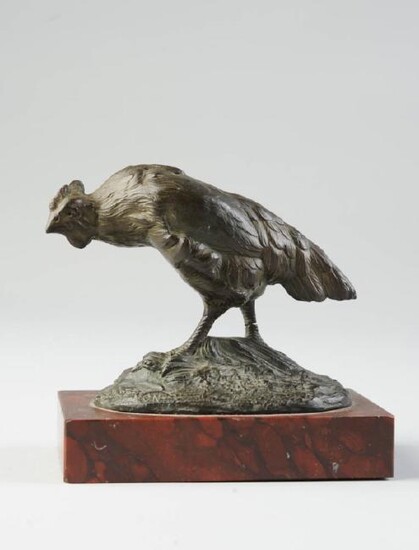Charles Gremion (19th / 20th C.) Bronze Rooster