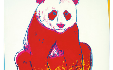 Andy Warhol - Andy Warhol: Giant Panda (from Endangered Species Portfolio)