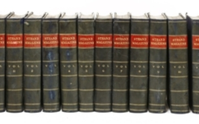 The STRAND MAGAZINE; Volumes 1-12. George Newnes