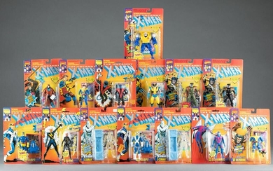 14 Uncanny X-Men action figures, 1990's MOC.