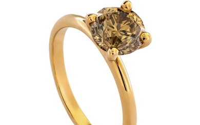 1.50 tcw VS2 Diamond Ring Yellow Gold - Ring - 1.50 ct Diamond - No Reserve Price