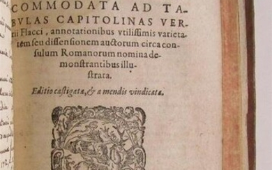 1599 2 volumes ROMAN HISTORY antique Titi Livii